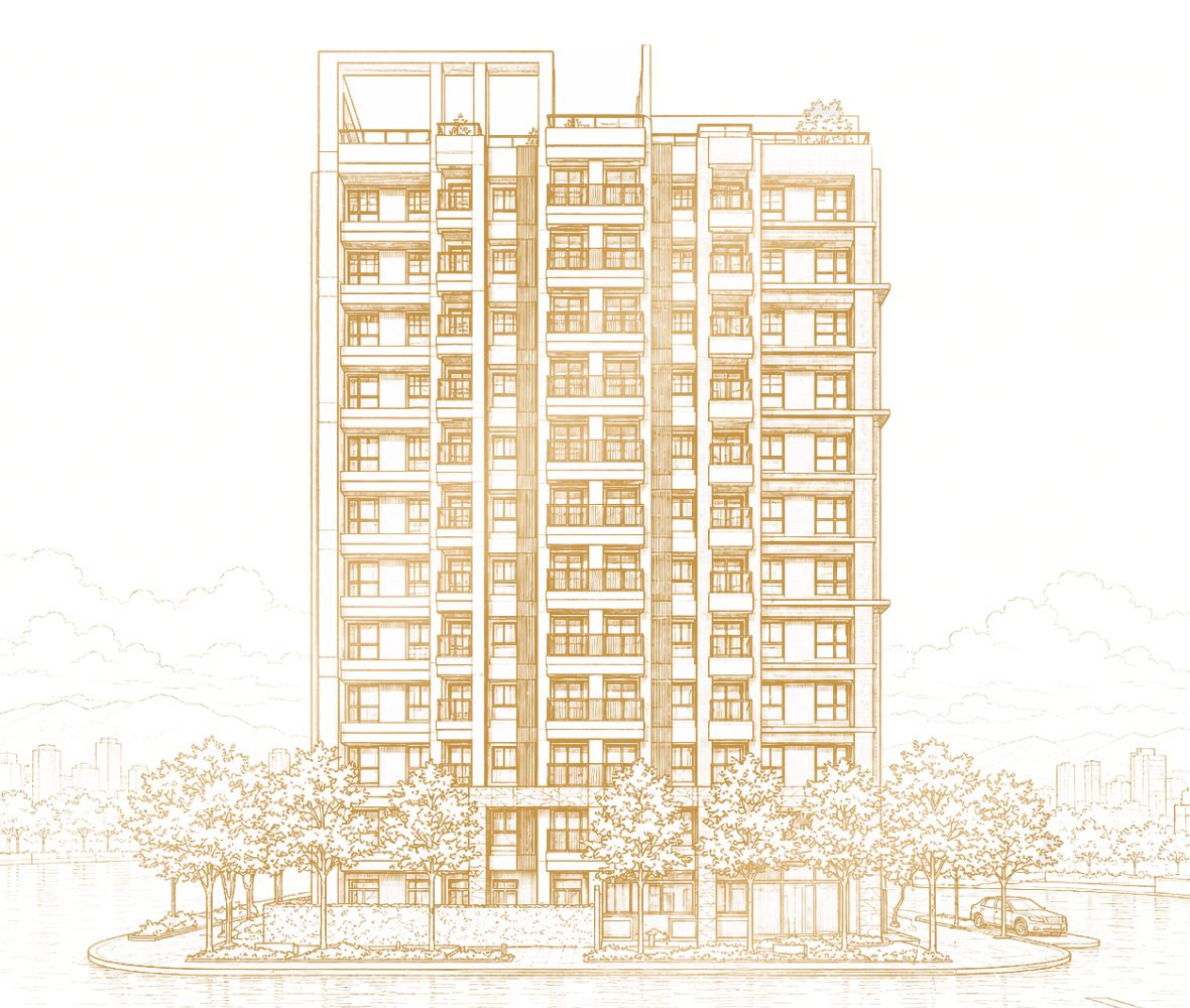 林口・森鉅M建築手繪圖